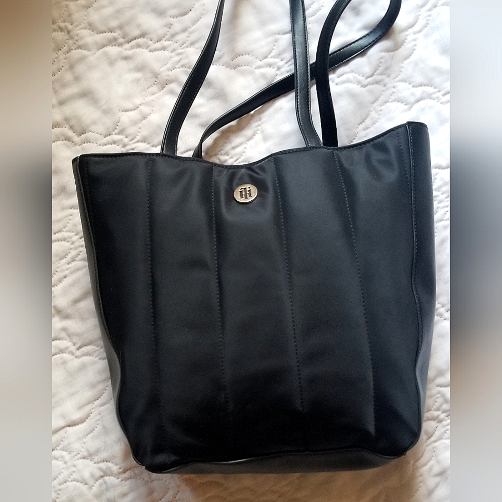 Tommy Hilfiger Black Tote Bag
